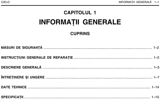 Product picture Daewoo Cielo Service and Repair manual